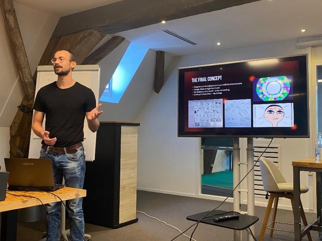 a final concept presentation